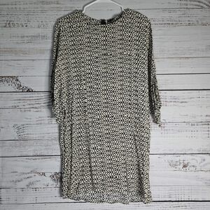 Zara Woman Animal Print Mini Dress Tunic S